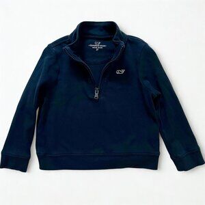 Vineyard Vines Toddler Quarter-Zip Pullover, Size 2T, Navy Blue